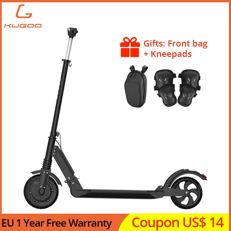 EU stock No tax KUGOO S1 350W Electric Scooter Adult Folding Speed Electric Scooter 3 Speed Modes 30KM 1-3day Delivery VS M365